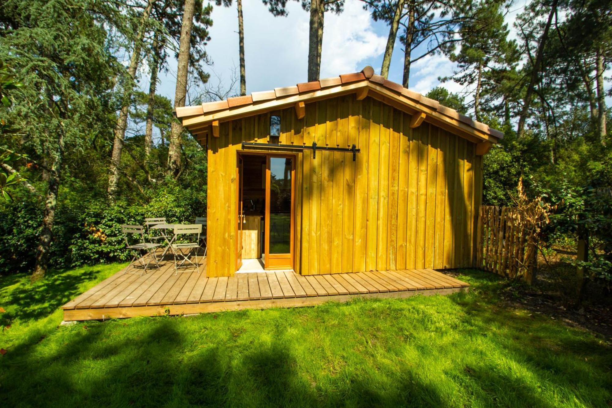 Cabane Foret Proche Plage 필라쉬르메르 외부 사진